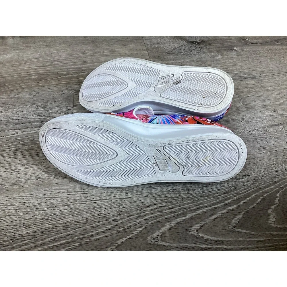 Nike Women's Court Royale Leser Floral Print Slip On Shoes CD7003-600 Size 7
